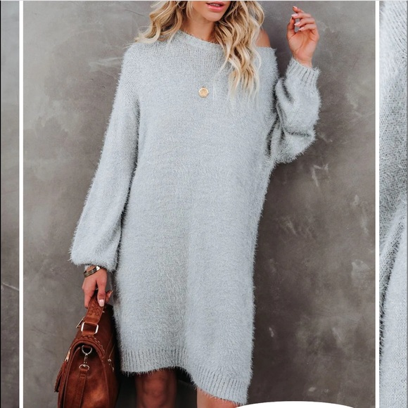 Vici Dresses & Skirts - Vici so in love knit sweater dress